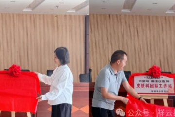 刘丽琼皮肤科团队工作站落户洱源县中医医院